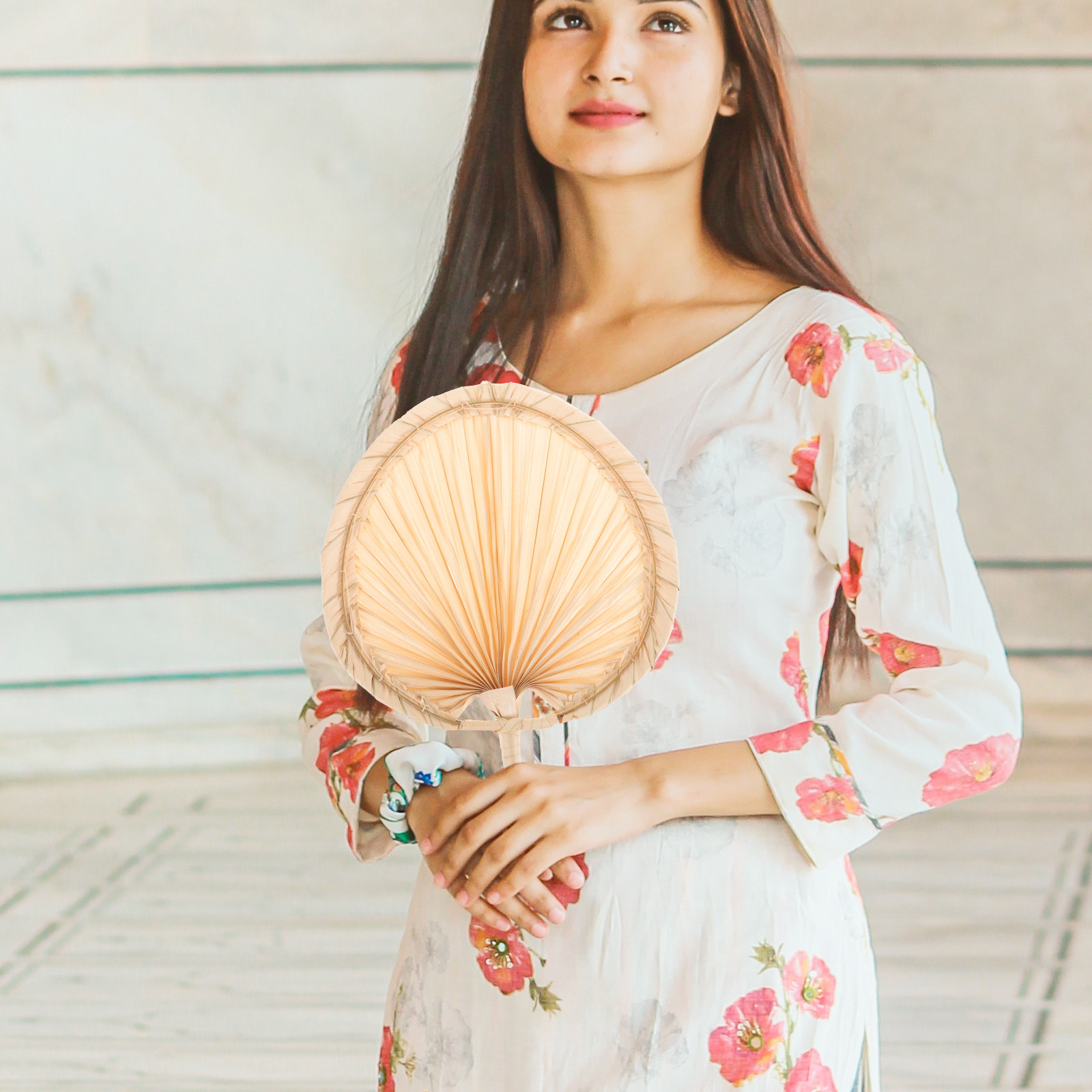 Palm Leaf Dried - Dried Palm Leaf Hand Fan Chinese