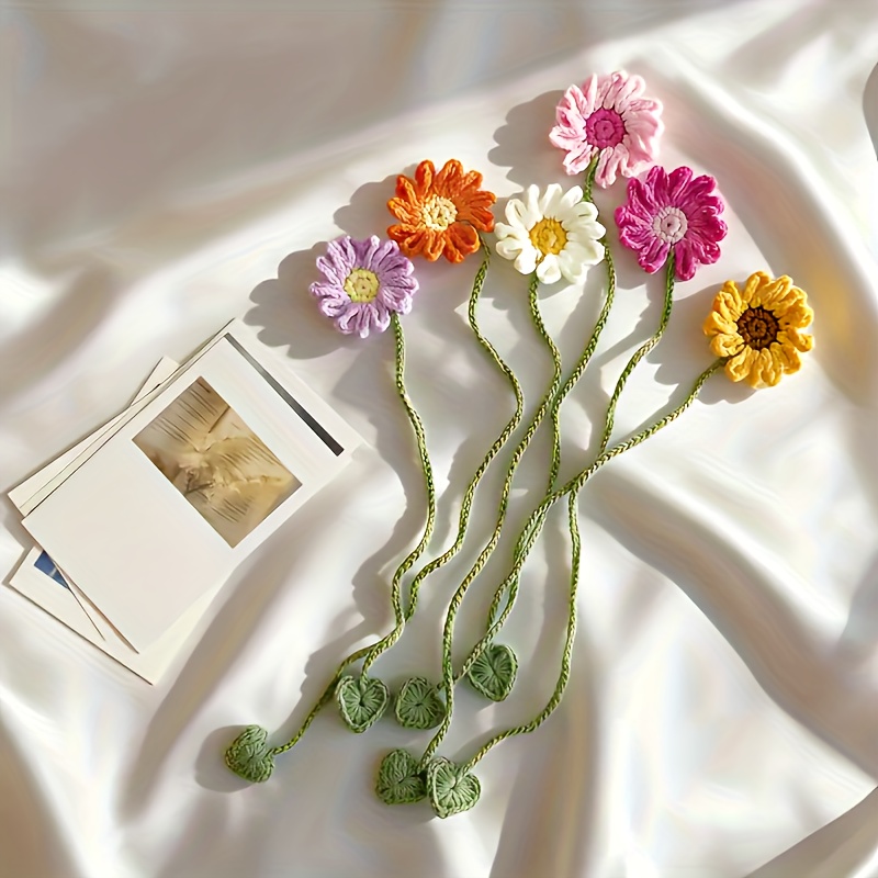 6pcs Hand-Crocheted Daisy and  - Florist Supply Bulk recension och pris