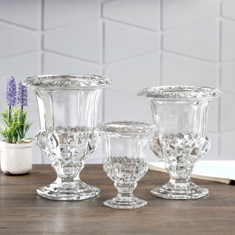 Clear Glass Flower Vase Stem P - Florist Supply Bulk recension och pris