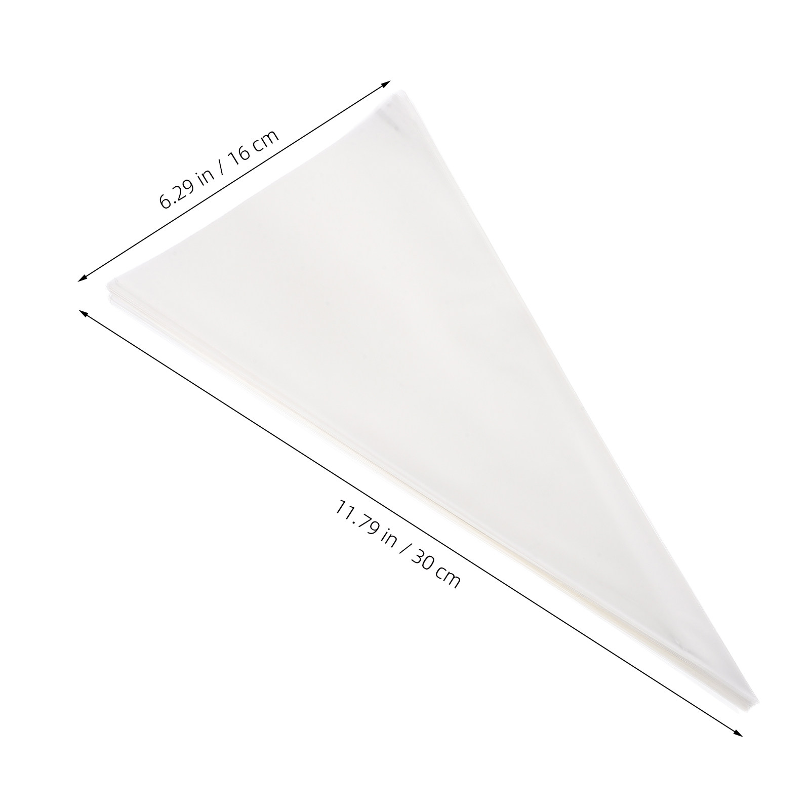 Clear Snack Bags Plastic for T - Cellophane Wrap Clear recension och pris