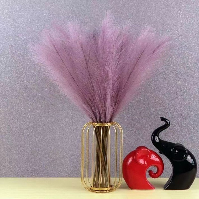 10PCS Artificial Pompous Grass - Florist Supply Bulk recension och pris