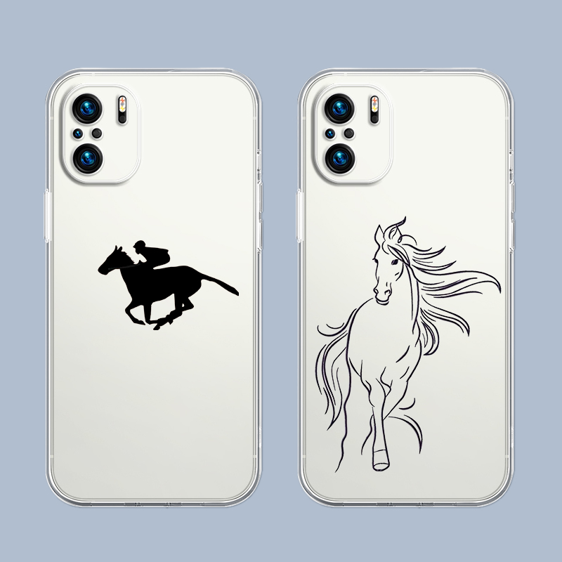 Horse Art Phone Case For Xiaom - Cellophane Wrap Clear recension och pris