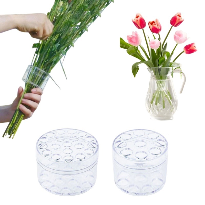 Spiral Stem Holder Sturdy Clea - Florist Supply Bulk recension och pris