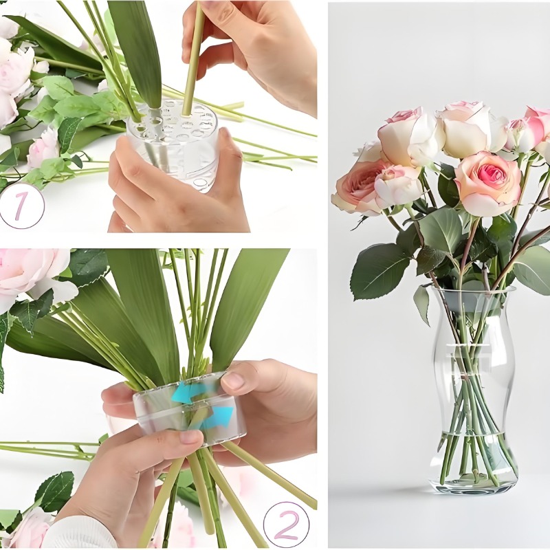 Spiral Stem Holder Sturdy Clea - Florist Supply Bulk recension och pris