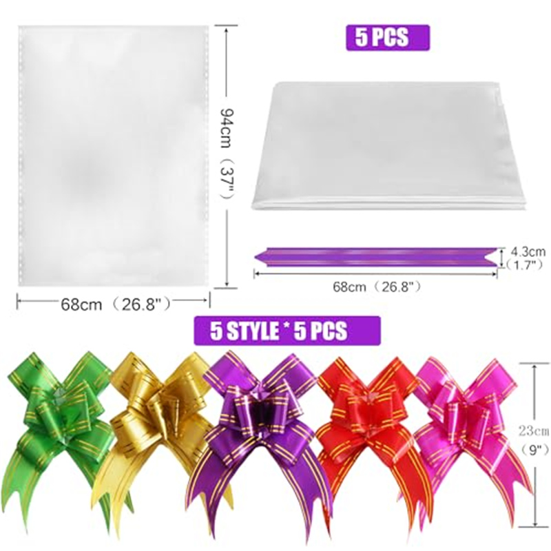 Big Clear Cellophane Wrap For  - Cellophane Wrap Clear recension och pris