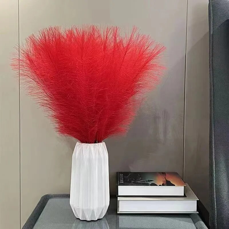 10PCS Artificial Pompous Grass - Florist Supply Bulk recension och pris